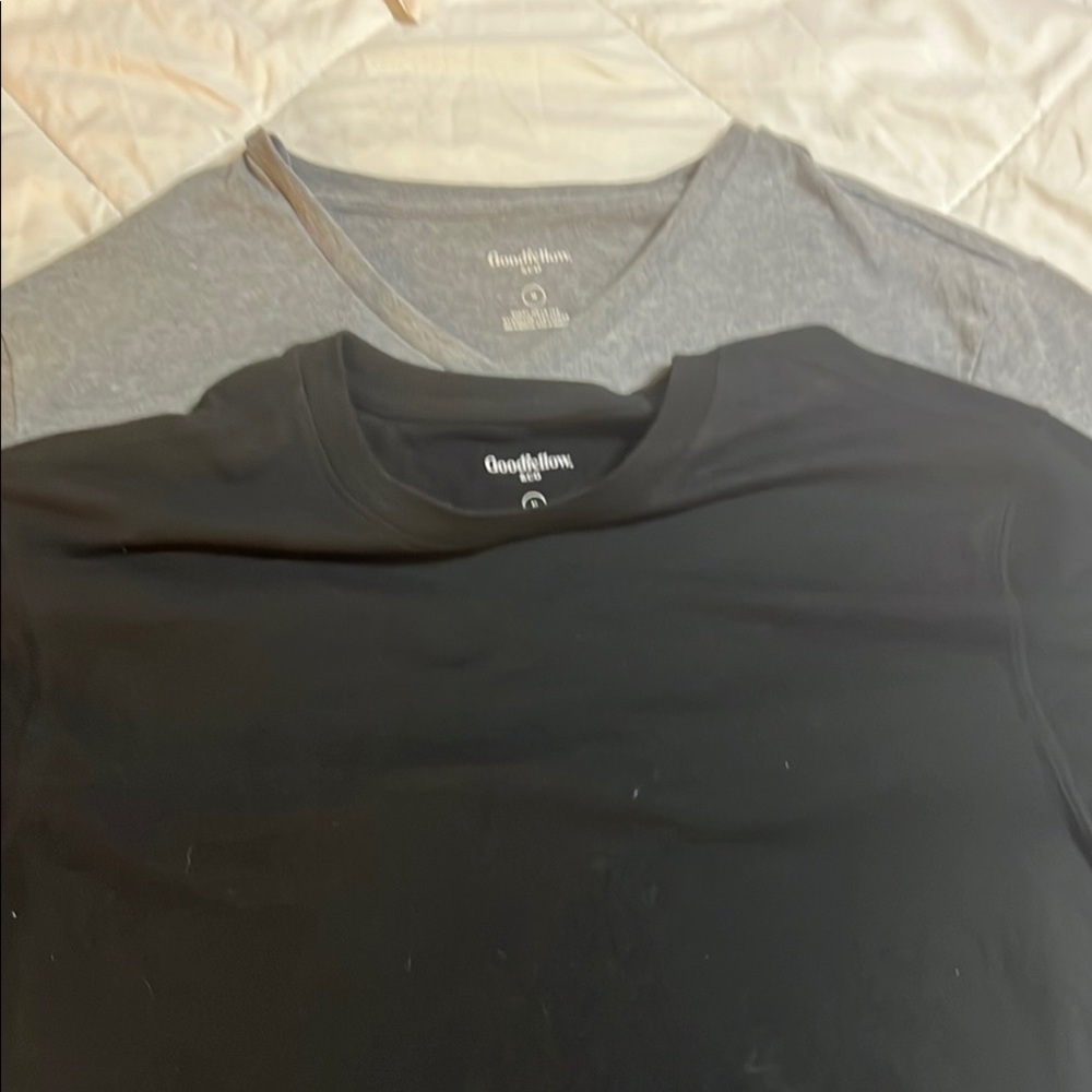 Goodfellow & Co Short Sleeve Tees in Black and Gray